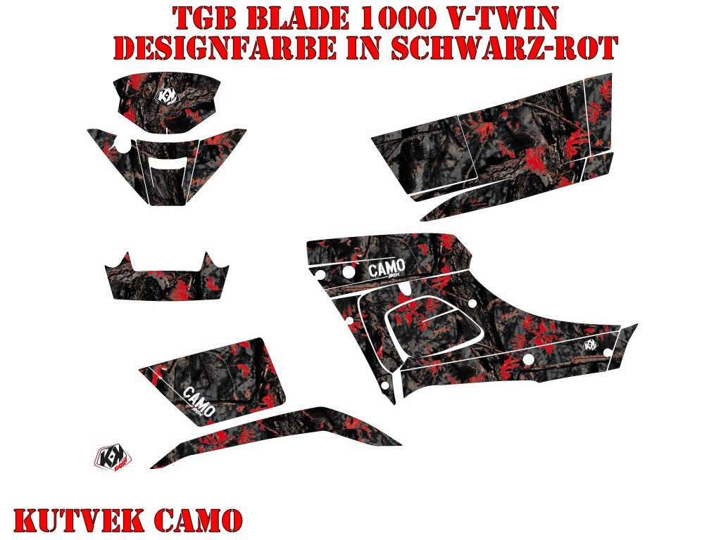 Camo Schwarz-Grün für TGB Blade 1000 V-Twin